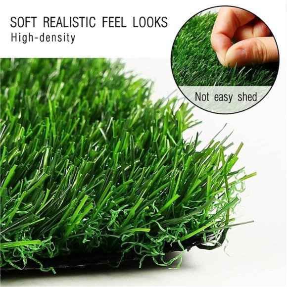 Grass Table Runner 12 x 36 Inch, Green Artificial Tabletop Decor for Wedding - Picture 2 of 6